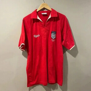 Carlsberg Official Beer England Mens  Football Soccer Polo